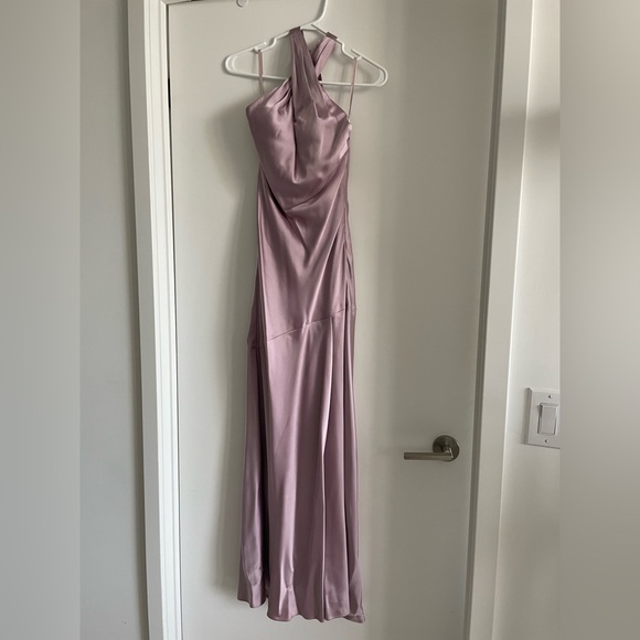 Revelry Athena Satin Dress (Petite Maxi, Size 0) - Picture 6 of 11